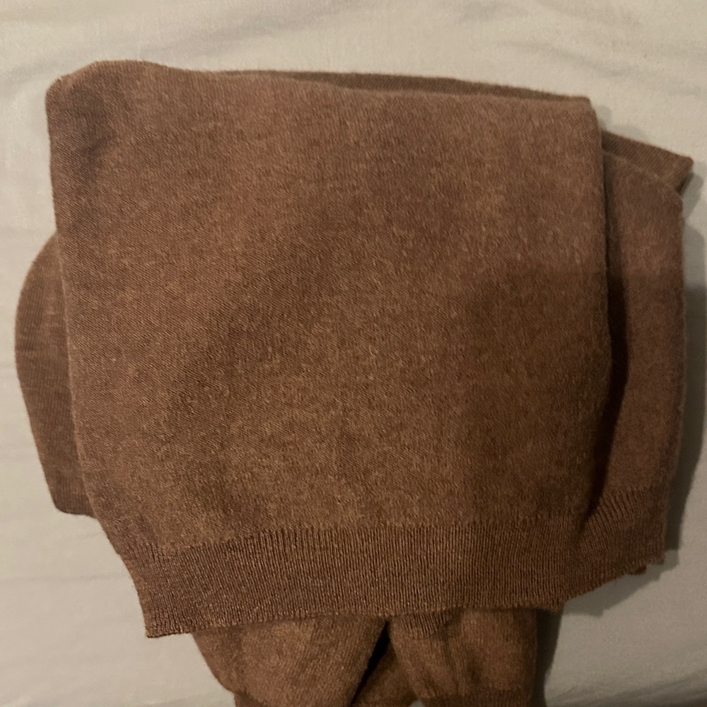 Babaa women Rich Brown merino wool Sweater and trouser